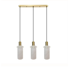 Lampa wisząca 3 biała 3xE27 LP-945/3L WH