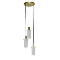 Lampa wisząca 3 biała 3xE27 LP-945/3P WH
