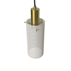 Lampa wisząca 3 biała 3xE27 LP-945/3P WH