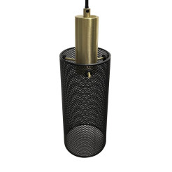 Lampa wisząca 3 czarna 3xE27 LP-945/3P BK