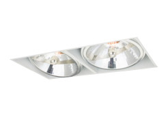 Oprawa podtynkowa Corleto biała 2xG9 LP-9S22/2R WH