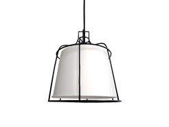 Lampa wisząca Dritto biała 1xE27 LP-123/1P S WH