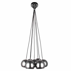 Lampa wisząca Punto grafitowa 7xE14 LP-22872/7P grafit