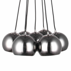 Lampa wisząca Punto grafitowa 7xE14 LP-22872/7P grafit