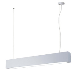Lampa wisząca biała 18W IP20 LED CCT LP-7001/1P 20 WH-63 18 CCT