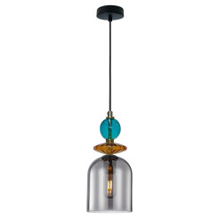 Lampa wisząca dymna 1xE27 LP-2004/1P M SM