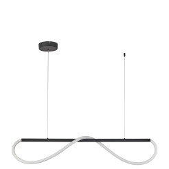 Lampa wisząca S czarna LED 4000K LP-2345/1P S BK