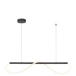 Lampa wisząca S czarna LED 4000K LP-2345/1P S BK