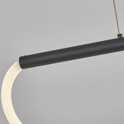 Lampa wisząca S czarna LED 4000K LP-2345/1P S BK