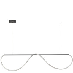 Lampa wisząca M czarna LED CCT LP-2345/1P M BK
