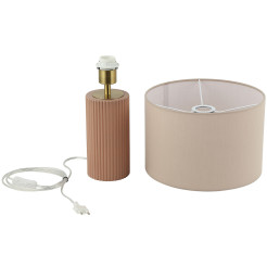 Lampa stołowa beżowa 1xE27 LP-787/1T beżowa