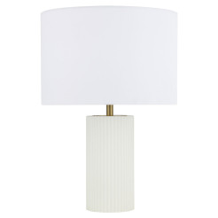 Lampa stołowa biała 1xE27 LP-787/1T biała