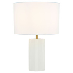 Lampa stołowa biała 1xE27 LP-787/1T biała