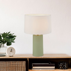 Lampa stołowa miętowa 1xE27 LP-787/1T miętowa