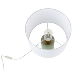 Lampa stołowa miętowa 1xE27 LP-787/1T miętowa