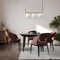 Lampa wisząca złota 3xE14 LP-005/3L GD
