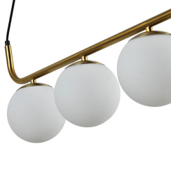 Lampa wisząca złota 3xE14 LP-005/3L GD