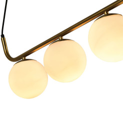 Lampa wisząca złota 3xE14 LP-005/3L GD