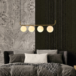 Lampa wisząca złota 4xE14 LP-005/4L GD