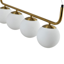 Lampa wisząca złota 4xE14 LP-005/4L GD