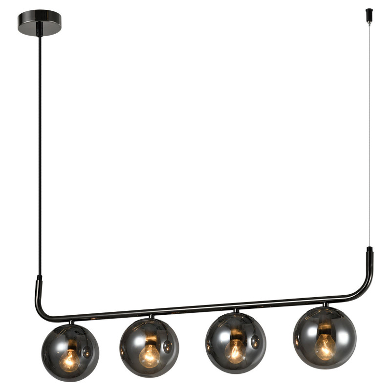 Lampa wisząca grafitowa 3xE14 LP-005/4L grafit