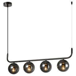 Lampa wisząca grafitowa 3xE14 LP-005/4L grafit