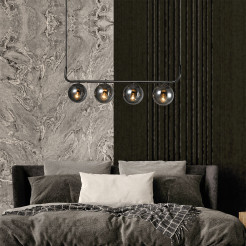 Lampa wisząca grafitowa 3xE14 LP-005/4L grafit