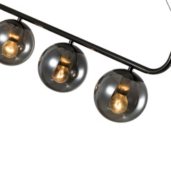 Lampa wisząca grafitowa 3xE14 LP-005/4L grafit