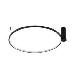 Plafon S czarny LED CCT LP-909/1C S BK CCT