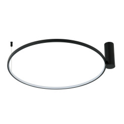 Plafon L czarny LED CCT LP-909/1C L BK CCT