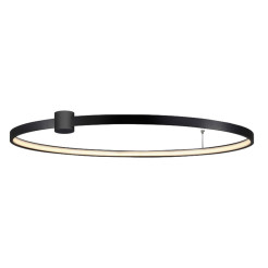 Plafon L czarny LED CCT LP-909/1C L BK CCT