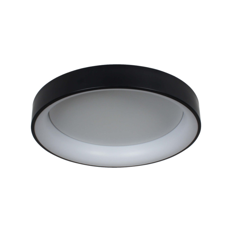 Plafon 60 cm czarny LED CCT LP-049/1C BK CCT