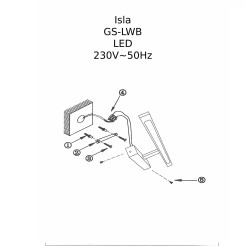 Kinkiet XXL biały 96cm IP44 LED CCT GS-LWB-32W WH CCT