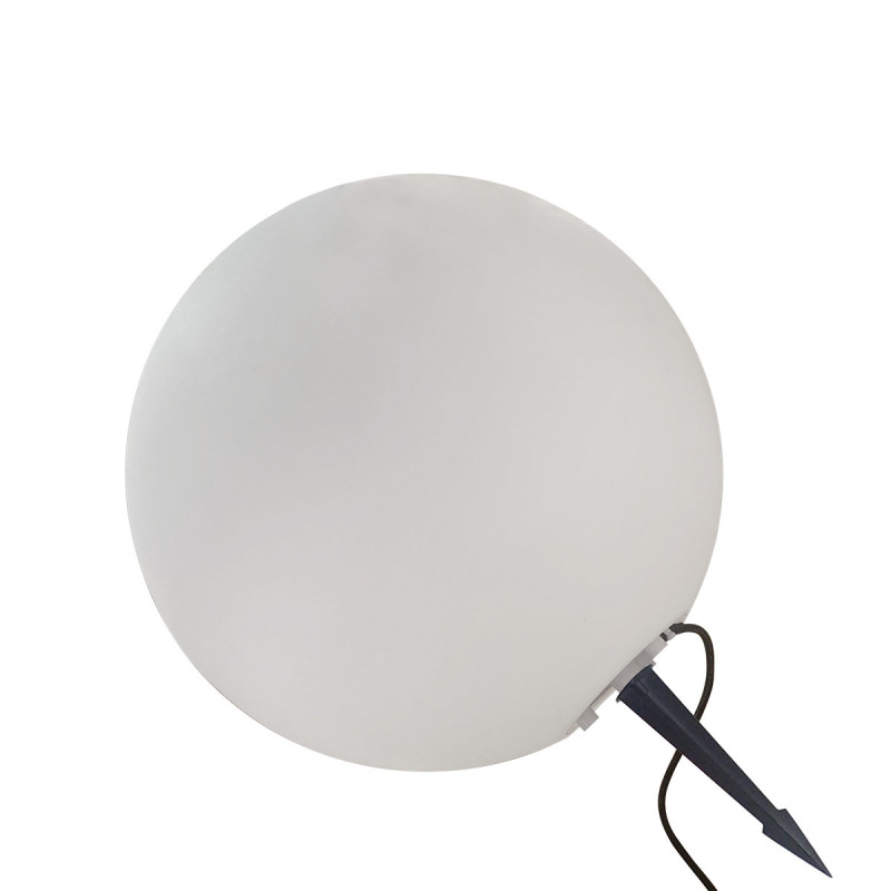 Lampa ogrodowa 30 cm biała 1xE27 LP-JH-1095-300