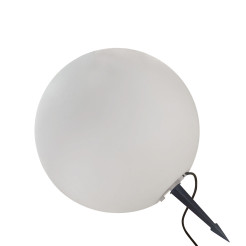 Lampa ogrodowa 30 cm biała 1xE27 LP-JH-1095-300
