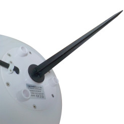 Lampa ogrodowa 30 cm biała 1xE27 LP-JH-1095-300