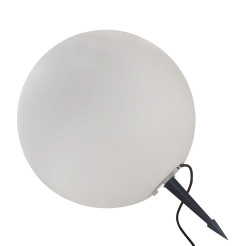 Lampa ogrodowa 40 cm biała 1xE27 LP-JH-1095-400