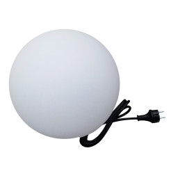 Lampa ogrodowa 40 cm biała 1xE27 LP-JH-1095-400