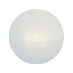 Lampa ogrodowa 50 cm biała 1xE27 LP-JH-1095-500