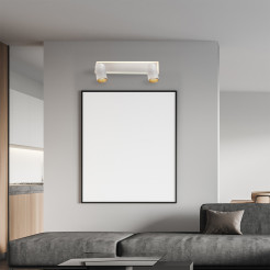Spot 2 biały 2xGU10 LED CCT LP-0612/2WS WH