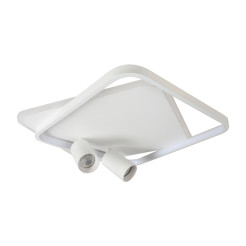 Plafon 2 kwadratowy biały 2xGU10 LED CCT LP-0612/2C Square WH