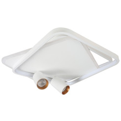Plafon 2 kwadratowy biały 2xGU10 LED CCT LP-0612/2C Square WH