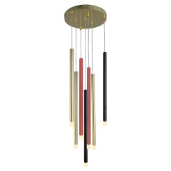 Lampa wisząca 7 kolor mix 7xG9 LP-894/7P MIXED