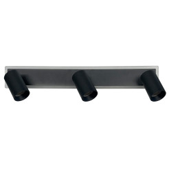 Spot 3 czarny 3xGU10 LED CCT LP-0612/3WS BK