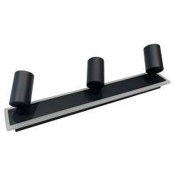 Spot 3 czarny 3xGU10 LED CCT LP-0612/3WS BK