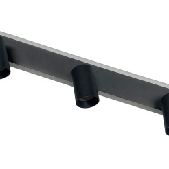 Spot 3 czarny 3xGU10 LED CCT LP-0612/3WS BK