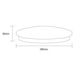Plafon planeta LED 4000K LP-1106/1C Luna