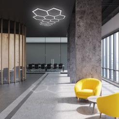 Plafon Geometric System 1 LED 4000K LP-0109/1C 4K