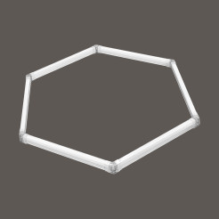 Plafon Geometric System 1 LED 4000K LP-0109/1C 4K