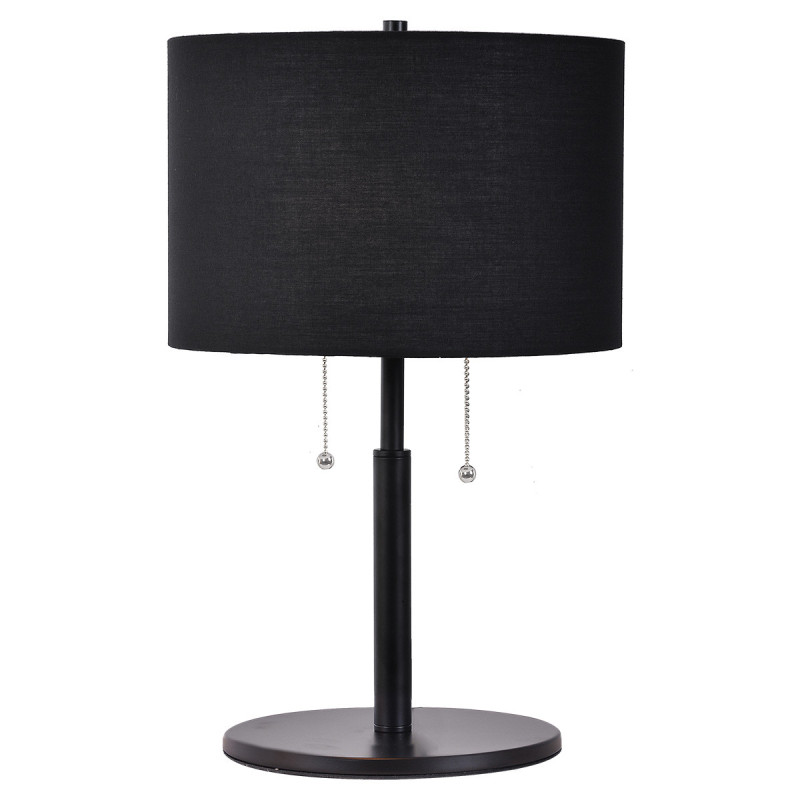 Lampa stołowa czarna 2xE27 LP-0304/2T BK